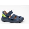 Protetika - Detské chlapčenské barefoot sandálky DIZY NAVY Veľkosť: 23, Veľkosť od päty k špičke v cm: 14,6