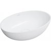 OMNIRES - SHELL M+ umývadlo na dosku, 50 x 32 cm, biela mat SHELL500UNBM