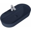 Elita Babette umývadlo 81.5x41.5 cm oválny pultové umývadlo modrá RE040820017030