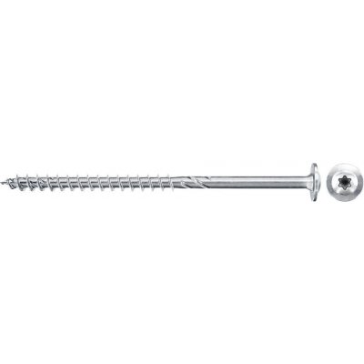 Fischer PowerFast II 561806 tanierové skrutky 6 mm 300 mm vnútorná hviezdica ocel glavanizované zinkom 100 ks