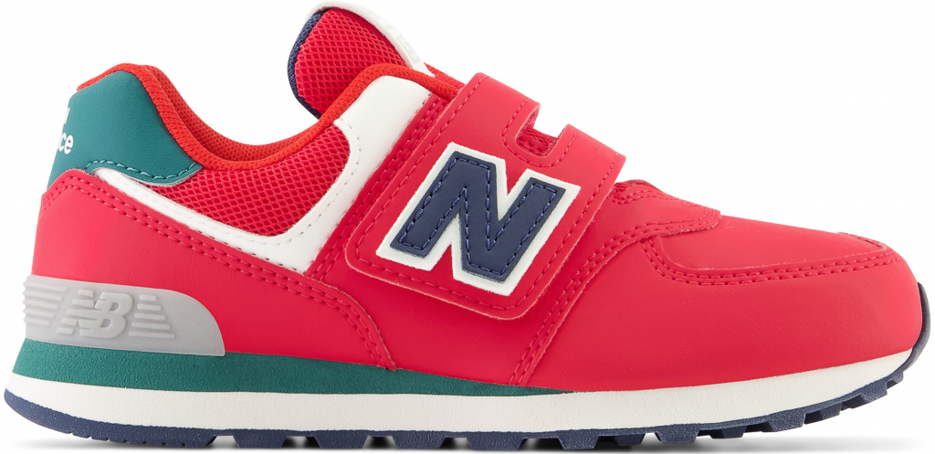 New Balance detské topánky PV574CU červené