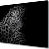 Sklenená doska na krájanie Leopard 60x52 cm