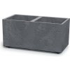 Květináč Prosperplast SIERRA CASE beton effect 77 cm šedý (DSI800E-425U)