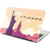 Sablio Samolepka na notebook Seriál Priatelia FRIENDS Socha Slobody - 38x26 cm