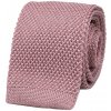 Bubibubi pletená kravata Blush Pink ružová