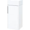 Mereo CN350 Vigo, kúpeľňová skrinka s keramickým umývadlom, 33 cm, bílá