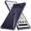 Techsuit - Shockproof Clear Silicone obal pre Google Pixel 6 Pro – dymovo čierny