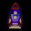 2Kids Toys LED NEON LIGHT lampička Raketa