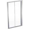 Geberit GEO - Sprchové dvere 110x190 cm, strieborná/číre sklo 560.143.00.2