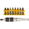 DeWALT DT70578T sada bitů EXTREME TORSION, 10 ks + úhlový nástavec