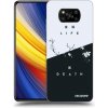 Picasee silikónový čierny obal pre Xiaomi Poco X3 Pro - Živý - Mŕtvy