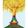 Zuty – Maľovanie Podľa Čísel – Joga Pod Stromom, 40 × 50 cm, Plátno 8596530078289