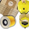 Sáčky do vysávača papierové FILTER KARCHER WD3 MV3 WD2 PLUS 10 ks