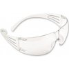 CANIS Ochranné okuliare SECURE FIT SF201, číry zorník, Varianta číra, Tmavosť okuliarov 0