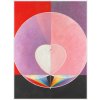 Plagát, Obraz - The Dove No.2 (Rainbow Abstract Heart) - Hilma af Klint, 30 × 40 cm