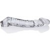 Návlek na penis Oxballs Muscle Ripped priehľadný, návlek pre zväčšenie penisu 22,5 x 4–4,5 cm