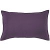 Obdĺžnikový vankúš plyšový fialový