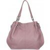 Mondo Italia Dámska kožená kabelka 842 staroružová Made in Italy Staroružová