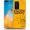 Picasee silikónový čierny obal pre Huawei P40 Pro - Enjoy