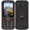 EVOLVEO StrongPhone W4, vodotěsný odolný Dual SIM telefon, černo-červená (SGP-W4-BR)