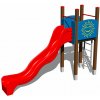 Playground System DETSKÉ IHRISKÁ - zostava so šmýkačkou 4U105K - celokovová