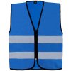 Korntex Cologne Unisex bezpečnostná vesta na zips KX217 Blue