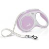 Vodítko FLEXI Comfort New M páska 5m/25kg ružová