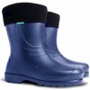 Demar Dámske pracovné gumové topánky s teplou vložkou LAURA, námornícka modrá - 40