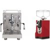 ECM Mechanika MAX + Eureka Mignon Specialita, CR ferrari red
