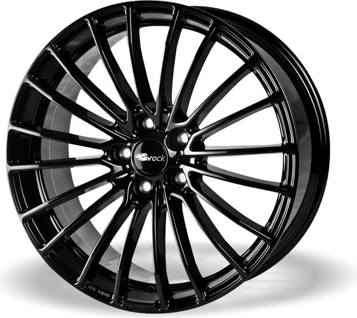 BROCK B24 8x18 5x110 ET38 black gloss