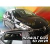 Deflektory na Renault Clio IV, 5-dverová (+zadné), r.v.: 2012-2019