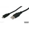 Kábel micro USB 2.0, A-B 0,75m, pre rýchle nabíjanie ku2m07f - PremiumCord ku2m07f micro USB 2.0, A-B, 0,75m