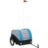 Shumee Vozík za bicykel 94128 čierny a modrý, 45 kg, železo 94128