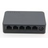 MS1005GS 5 Ports Gigabit Network SwitchRJ45 Port:5*10/100/1000M(Auto MDI/MDIX) 5V 2A