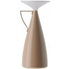 Kartell stolová LED lampa Camomille, béžová, výška 24 cm - 09581CI