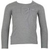 Miss Girly Tričká s dlhým rukávom T-shirt manches longues fille FANION Šedá