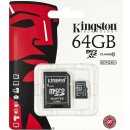 Kingston microSDXC 64GB UHS-I U1 + adapter SDCA10/64GB