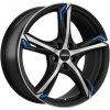 Ronal R62 8x19 5x110 ET33 black polished blue
