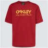 OAKLEY cyklo dres FACTORY PILOT MTB II Ss iron red - XS