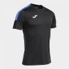 OLIMPIADA ALL SPORT SHORT SLEEVE T-SHIRT dres / tričko čierna azúrová 2XL