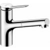Hansgrohe Zesis M33 Drezová batéria s výsuvnou spŕškou, sBox, chróm 74821000-HG