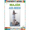 Papierový model - Maják AR-MEN