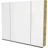 Zrkadlová skrinka bez osvetlenia Devo Viva 2.0 100 x 15 x 85 cm natural hickory