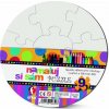 EFKO Namaľuj si sám puzzle - kruh