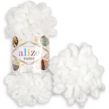 Alize Puffy 55 biela