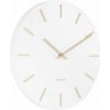 Dizajnové nástenné hodiny 5821WH white Karlsson 30cm (8714302657313)