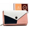 Dámska kožená peňaženka Peterson PTN RD-21-GCL-Y v púdrovej farbe 18,5 x 10 x 3,5 cm