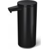 Simplehuman Bezdotykový dávkovač mydla 266 ml, dobíjací, matná čierna oceľ