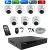 Amiko IP 7 kamerový set, 2Mpix, Dome (1200K7) (Amiko)