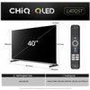 CHiQ L40QST TV 40 , QLED, Full HD, Google TV, Frameless, Dolby Audio, dbx-tv, HDR 10